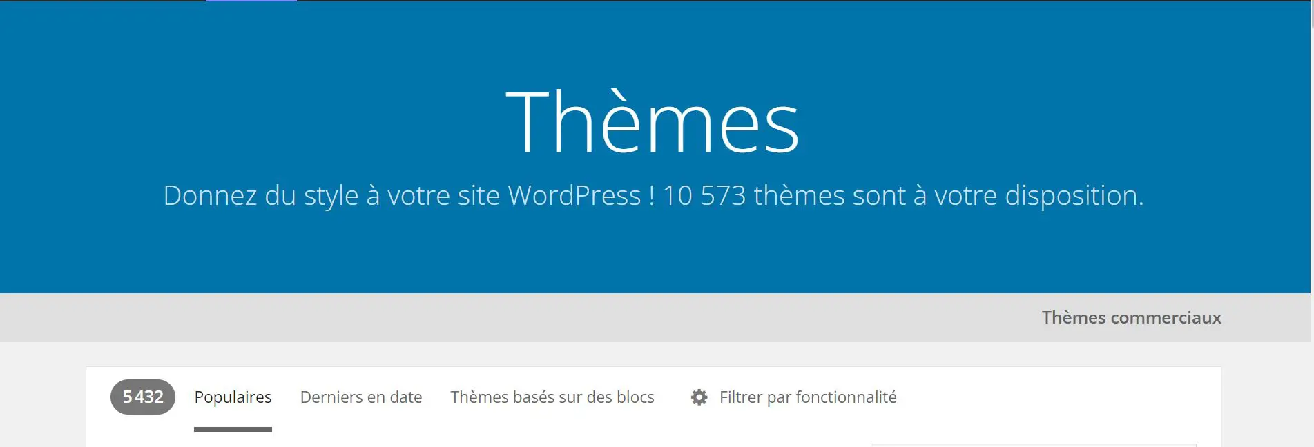 Quel thème WordPress choisir