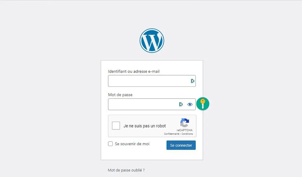 Accédez facilement à votre back-office WordPress