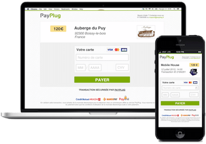 Payplug solution de paiement économique en ligne