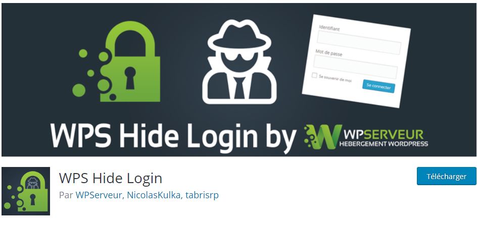 WPS Hide Login pour sécuriser son URL