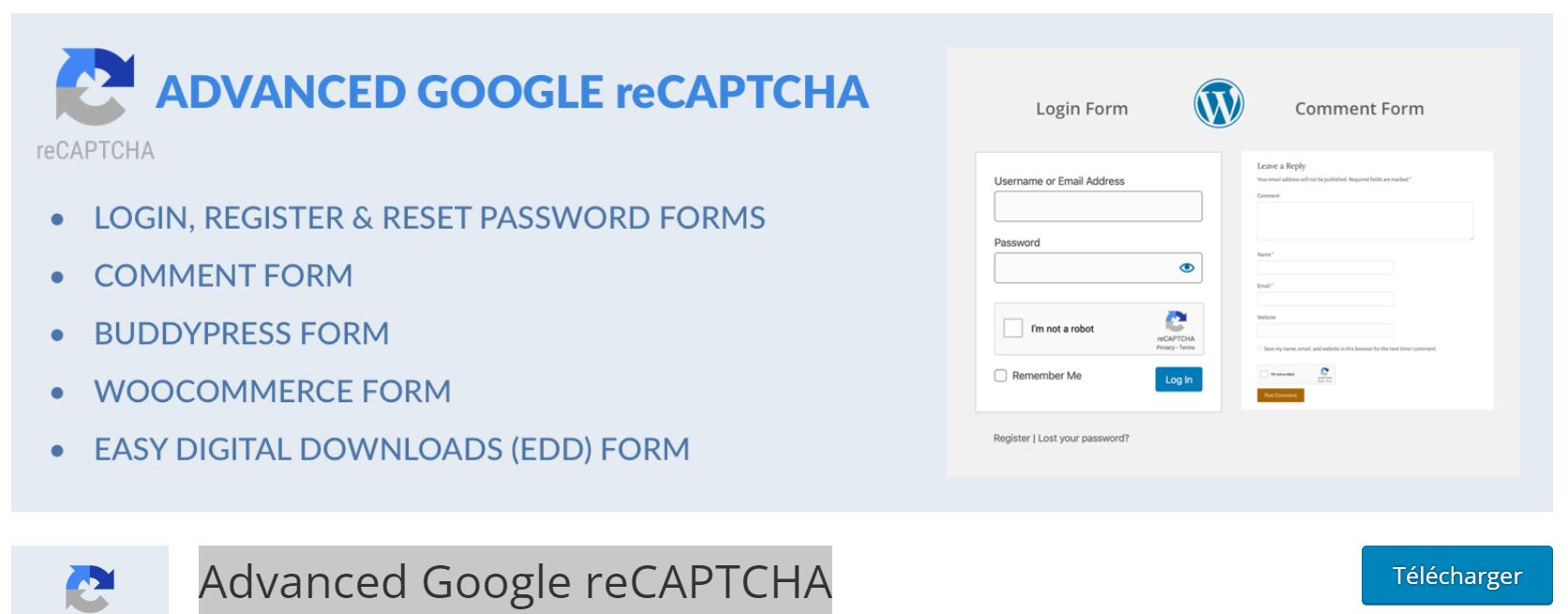 reCAPTCHA un captcha de Google